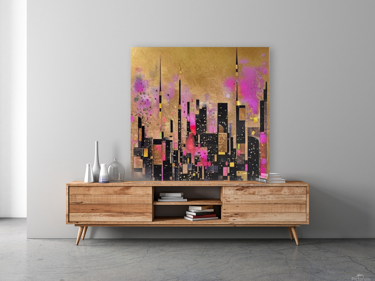 Skyline Abstract Reproduction