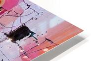 Pink Abstract np6 HD Metal print