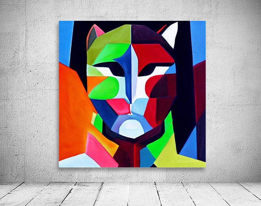 CAT ABSTRACT Wall Preview