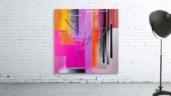 Pink Abstract Wall Preview