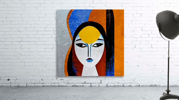Face Abstract Wall Preview