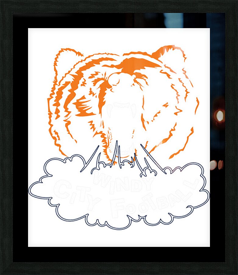Chicago Bears 27 Picture Frame print