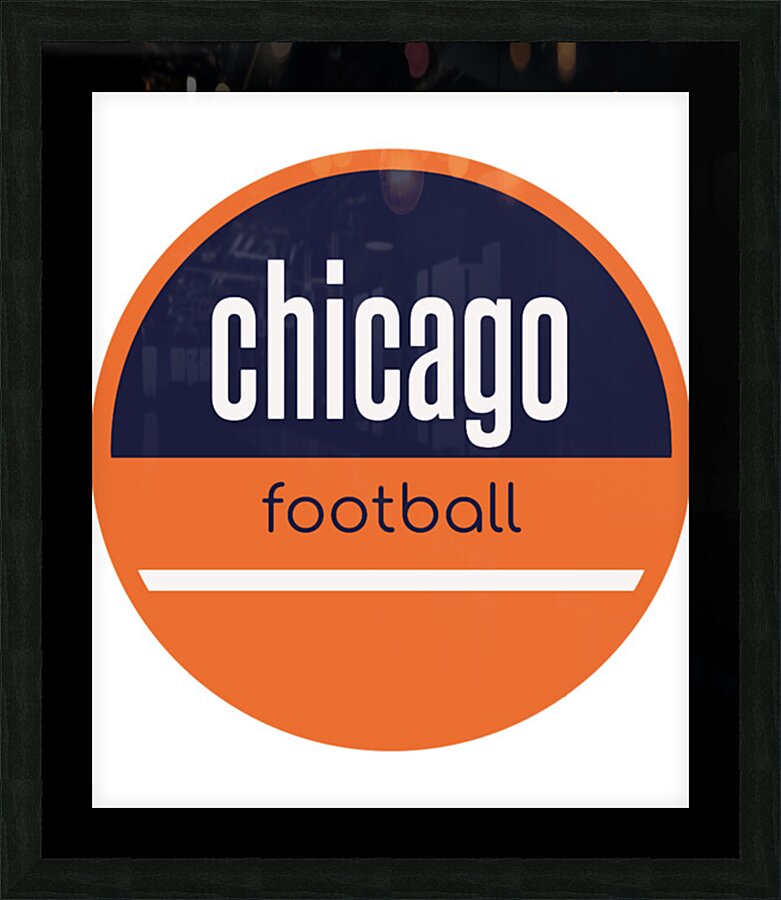 Chicago Bears 45 Picture Frame print