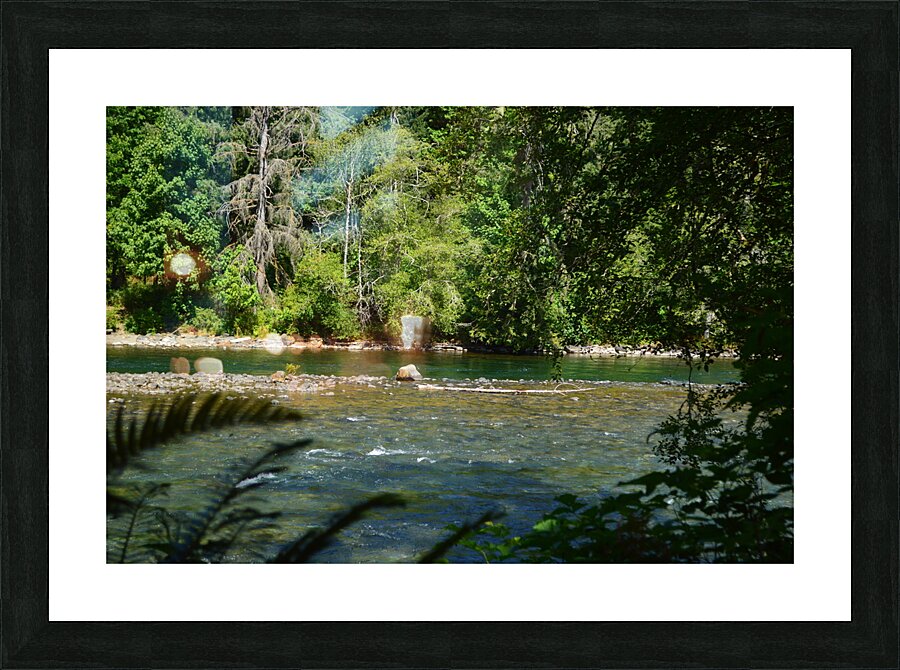 Secret river Picture Frame print