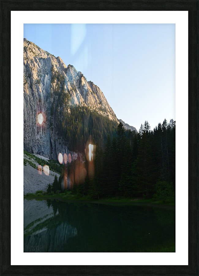 Mountain Picture Frame print