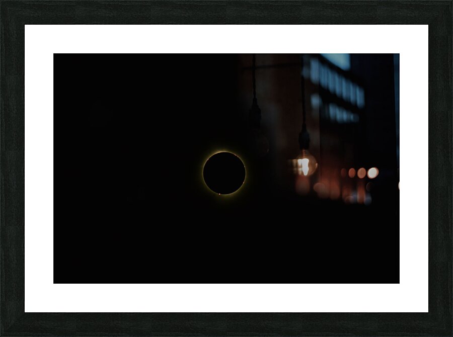 Solar eruption Picture Frame print
