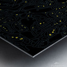 Fireflies 3Y-F Metal print