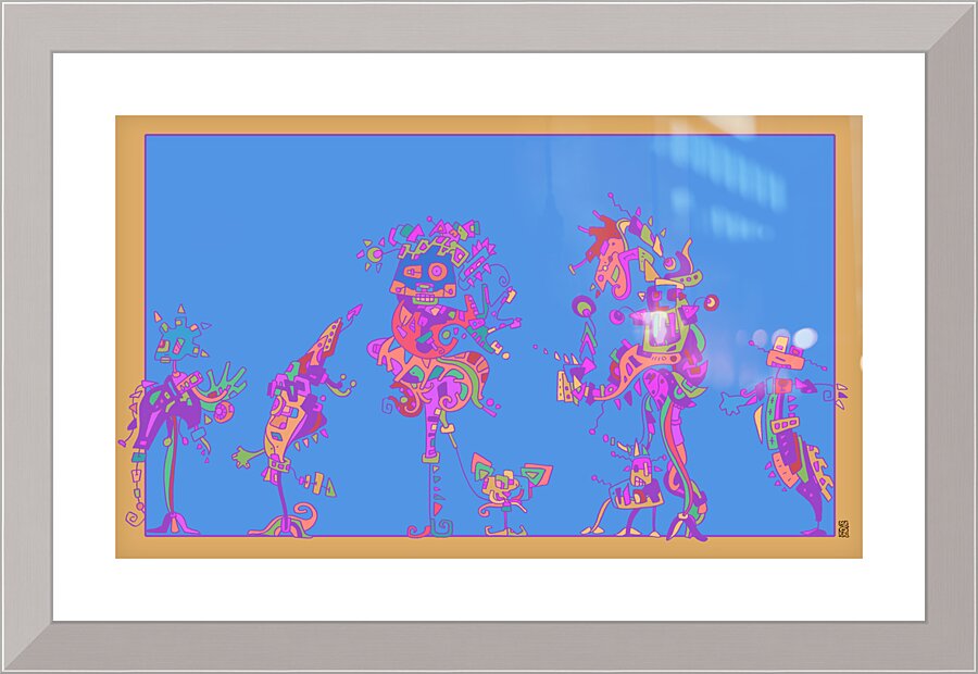 Bus Stop 2FB-F Picture Frame Printing