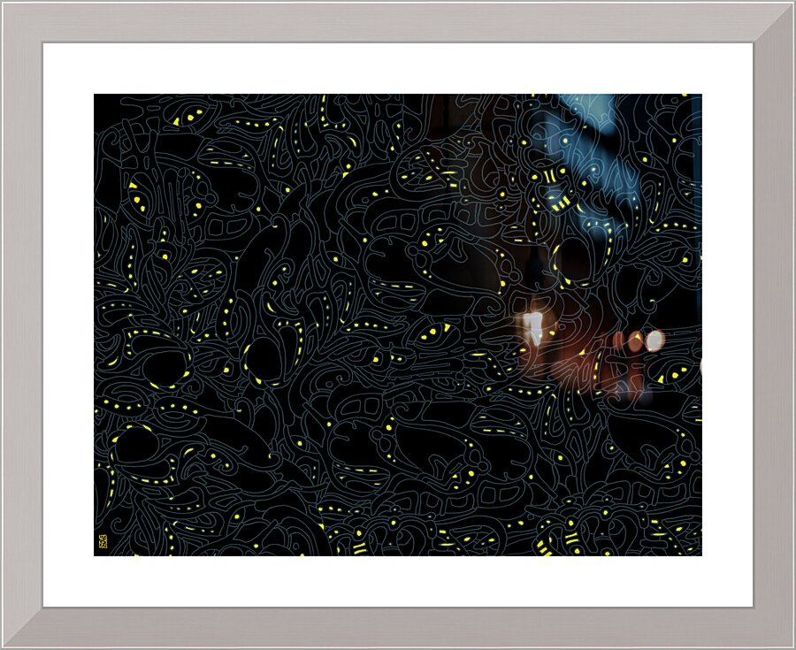 Fireflies 3Y-F Picture Frame Printing