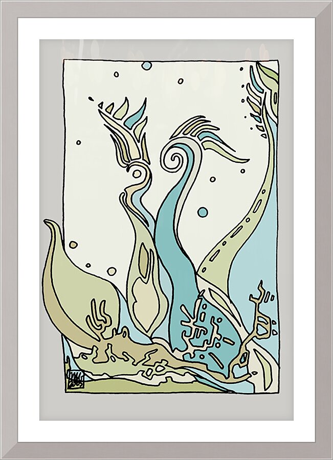 Singing Birds 01A-OS Picture Frame Printing