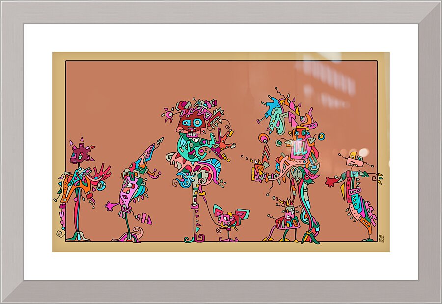 Bus Stop 3BuO-F Picture Frame Printing