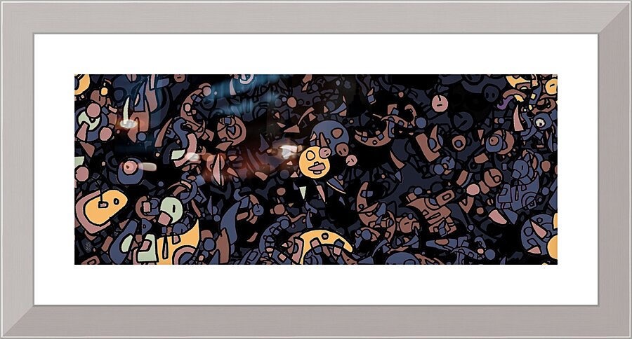 Microbiome 10 NB-D Picture Frame Printing