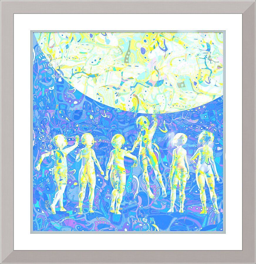 Light Workers  3-F Picture Frame Printing