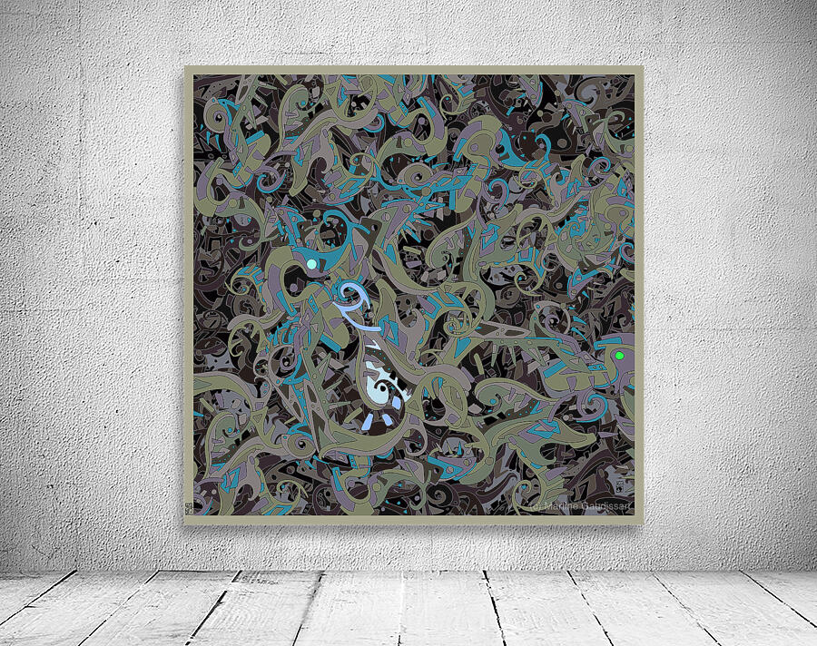 Hot Topic  BLUE  Vintage 002a Wall Preview