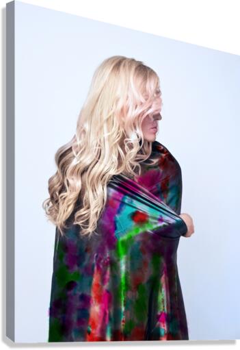 Covered in Color Canvas Print