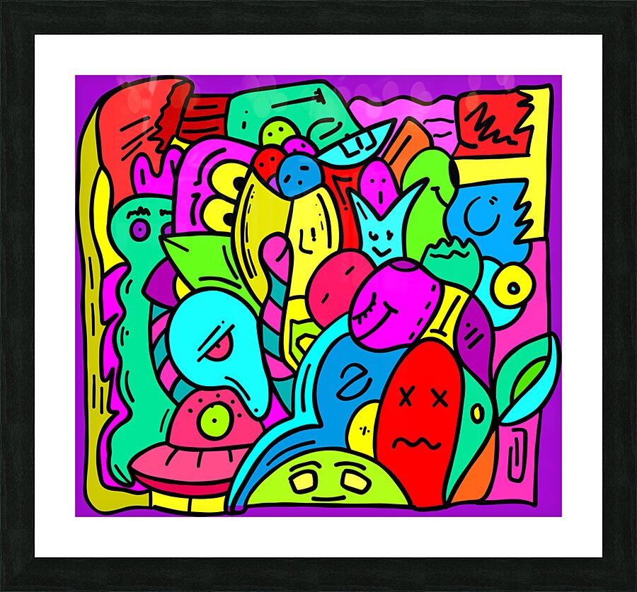 Entropy Picture Frame print