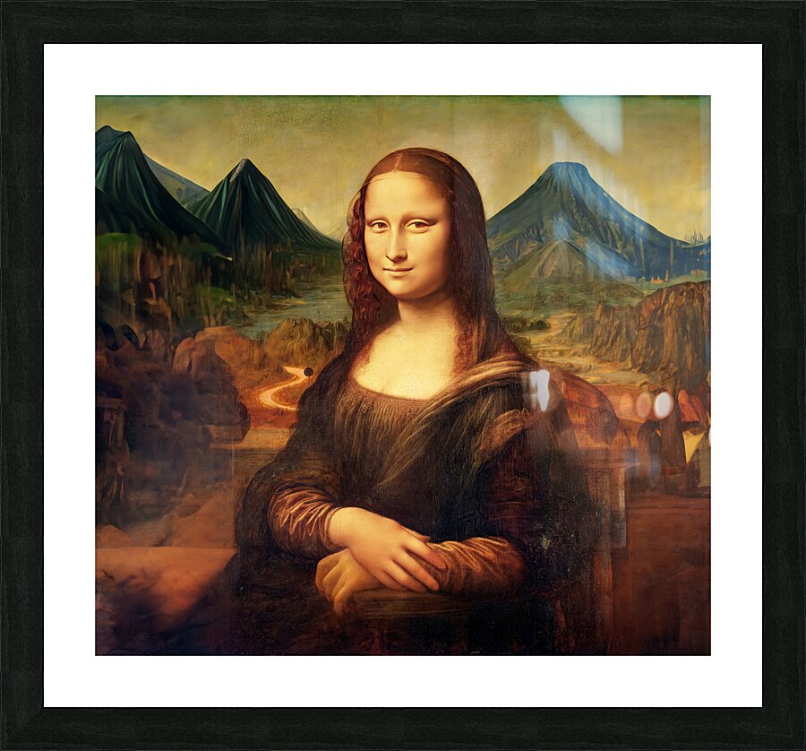 New Mona Lisa Picture Frame print