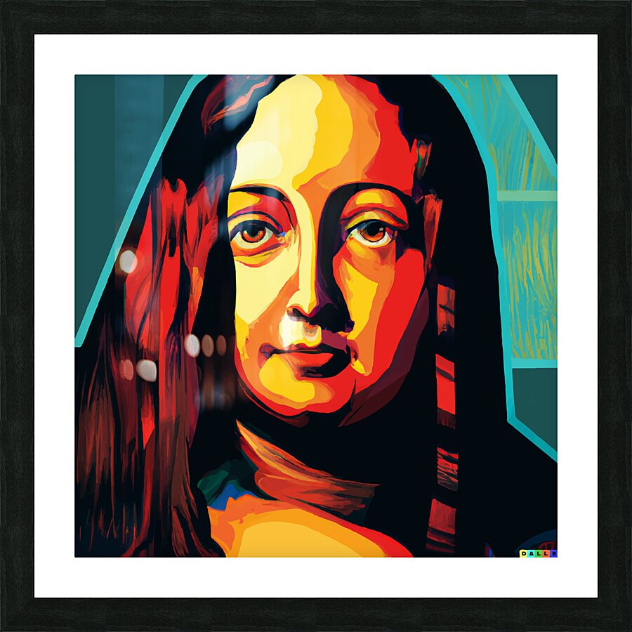  DA Mona Lisa Picture Frame print