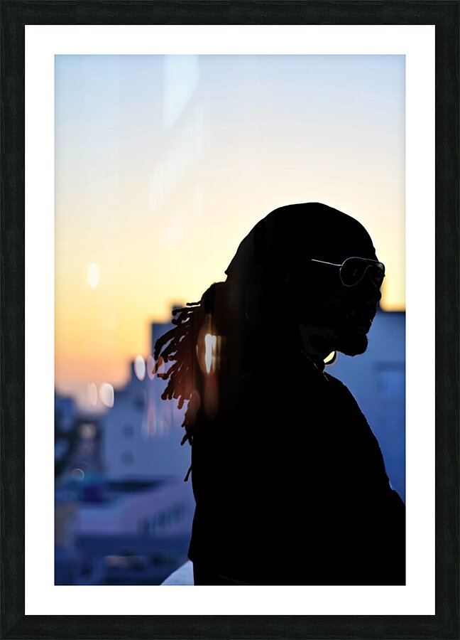 Miami Sunsets Picture Frame print