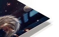 Space Squirrel HD Metal print