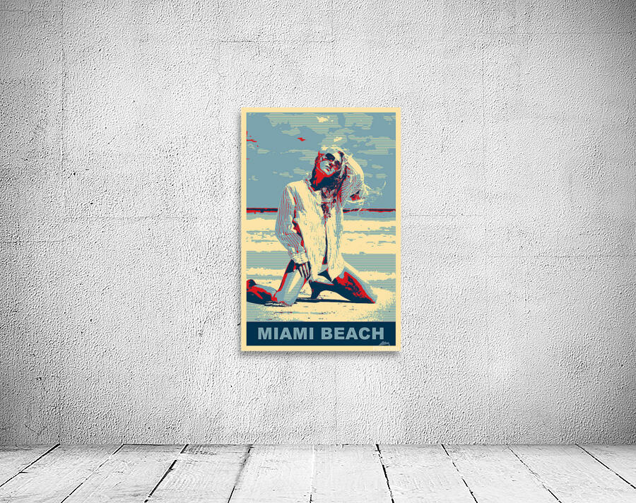 Miami Beach Poster Wall Preview
