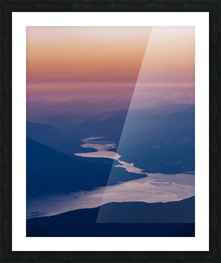 KOOTENAY LAKE Picture Frame print