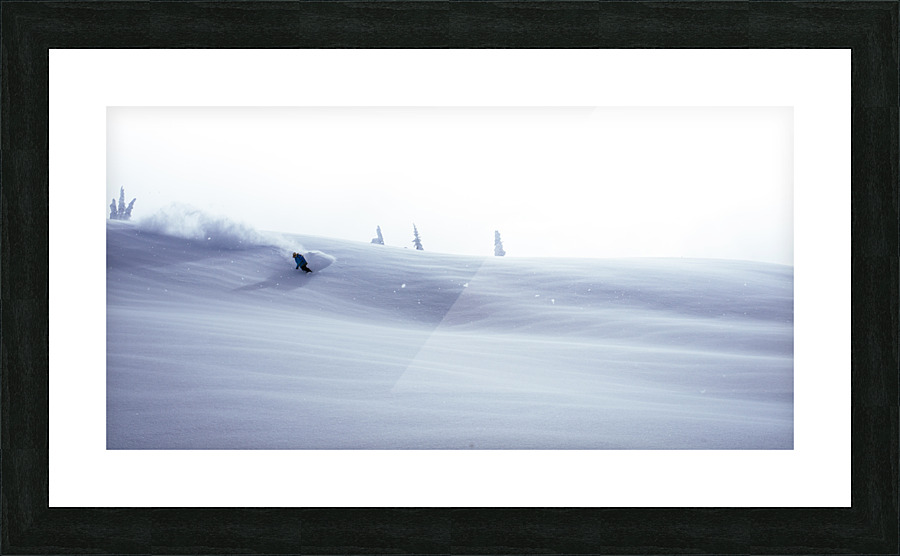 GHOST BOWL Picture Frame print