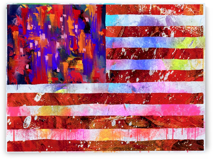 American Flag by The Pop Art Factory