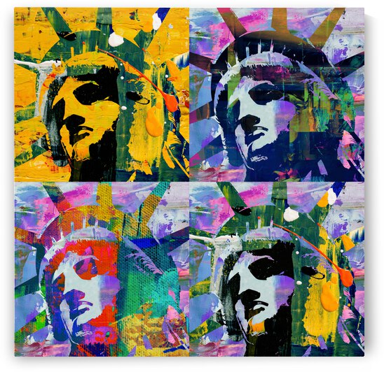 Liberty Quadrant by The Pop Art Factory