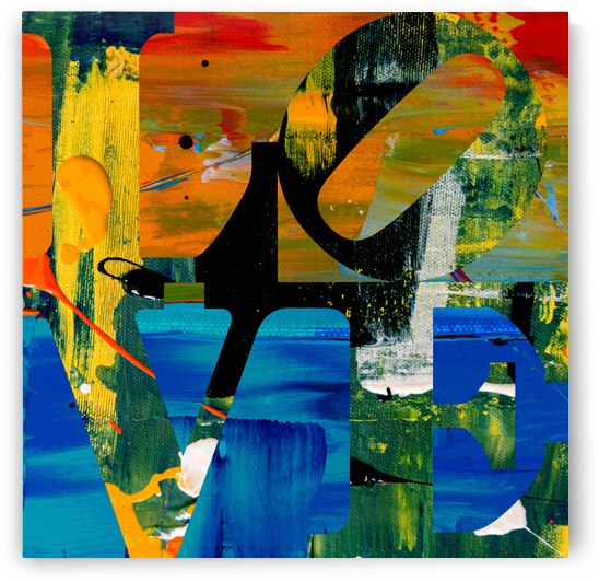 LOVE Three by The Pop Art Factory