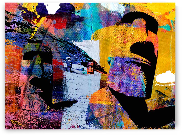 Moai Five by The Pop Art Factory