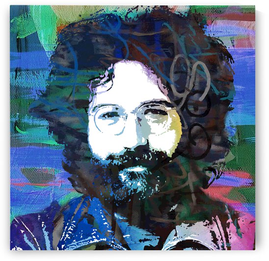 Grateful Jerry by The Pop Art Factory