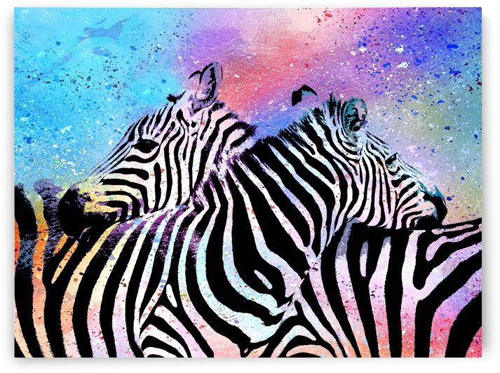 Zebras by The Pop Art Factory