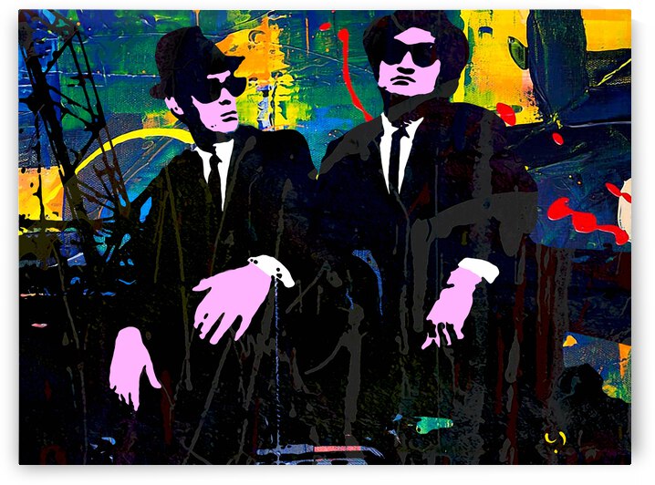 Jake and Elwood by The Pop Art Factory