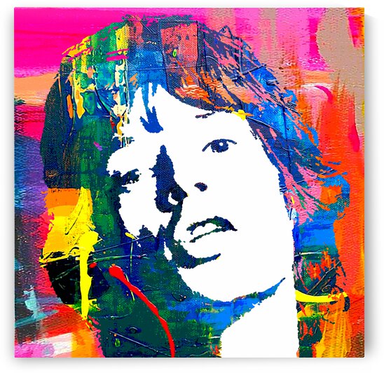 Inspired by Jagger by The Pop Art Factory