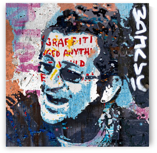 Portrait of Banksy by The Pop Art Factory