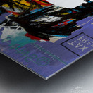 Inspired by Basquiat Metal print