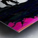 Inspired by Hendrix Metal print