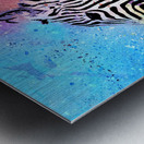 Zebras Metal print