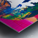 Inspired by Jagger Metal print