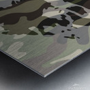 Camouflage Gorilla Metal print