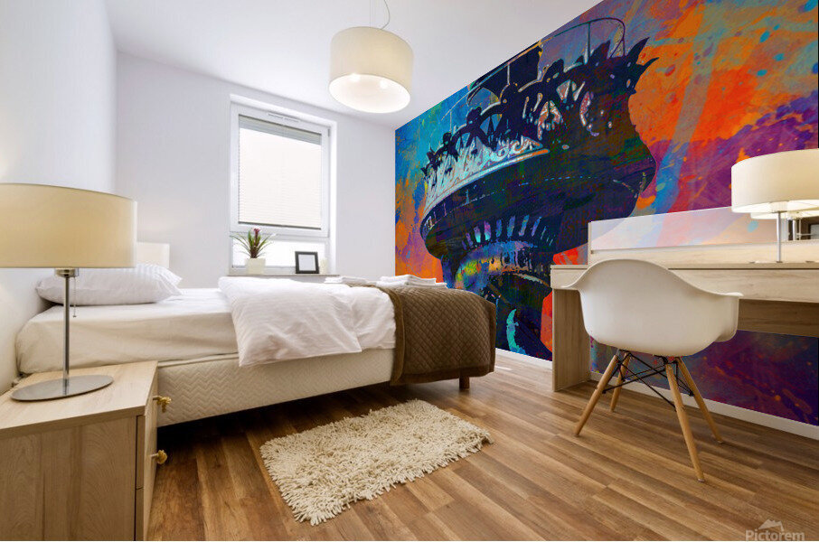 Libertys Torch Mural print