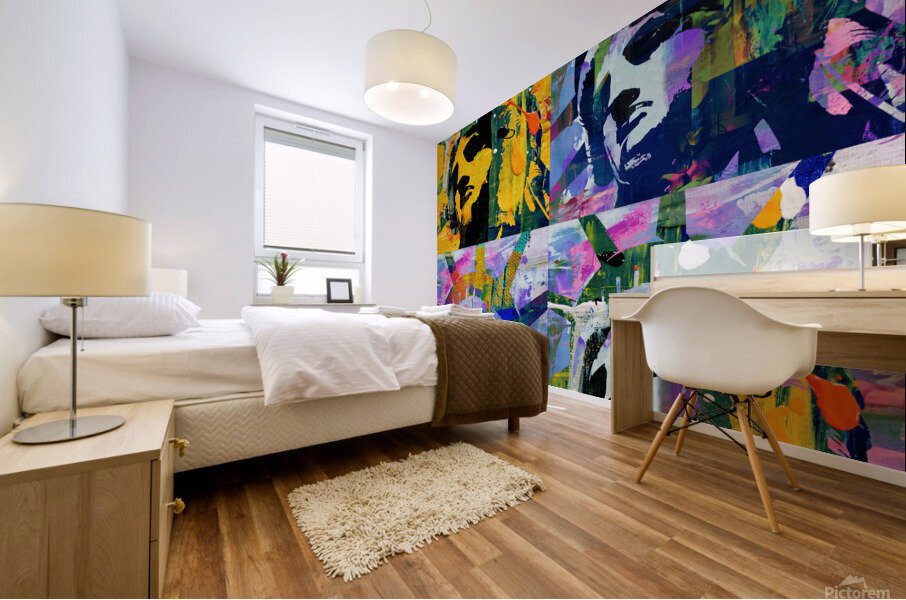 Liberty Quadrant Mural print