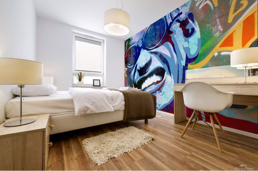 Inspired by Ray Mural print