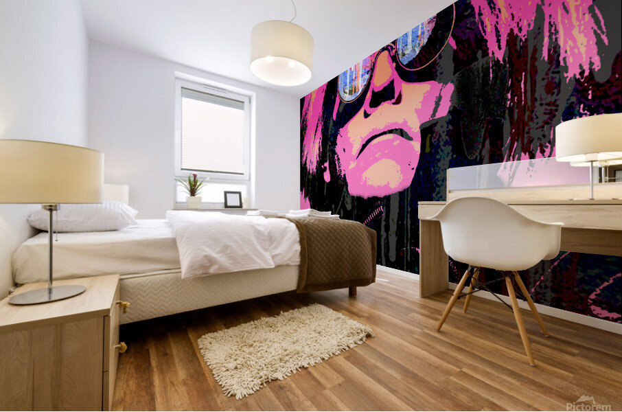 Inspired by Warhol Mural print