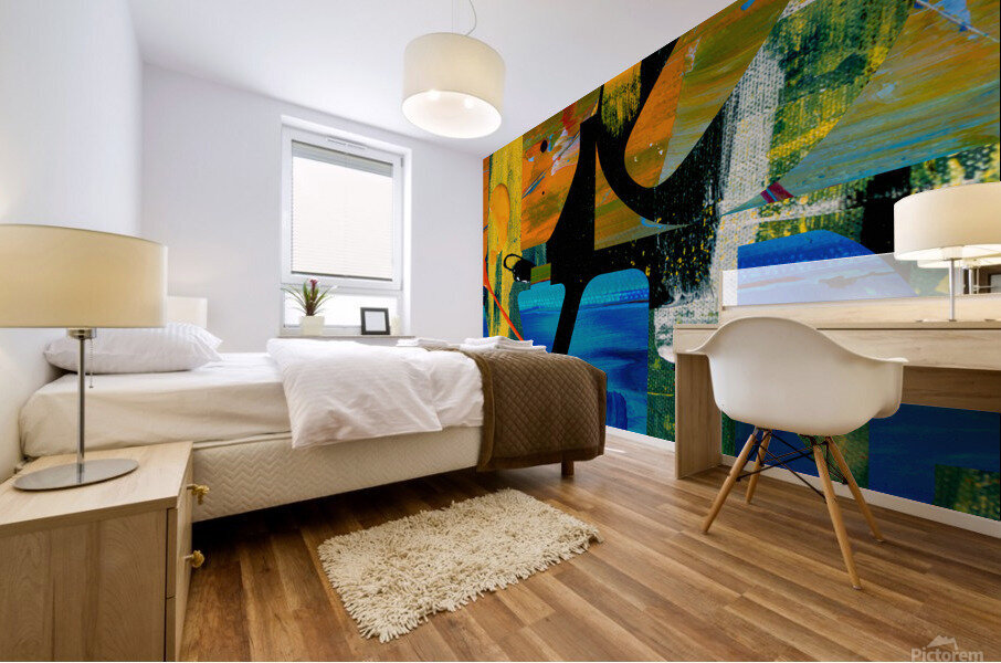 LOVE Three Mural print