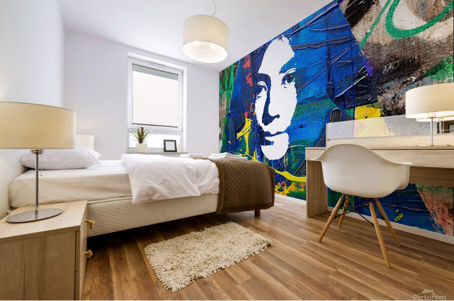 Inspired by Yoko Mural print