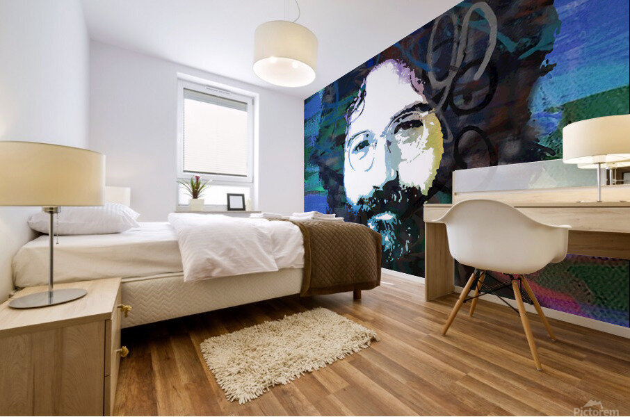 Grateful Jerry Mural print