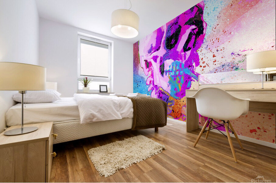 Skull Mural print