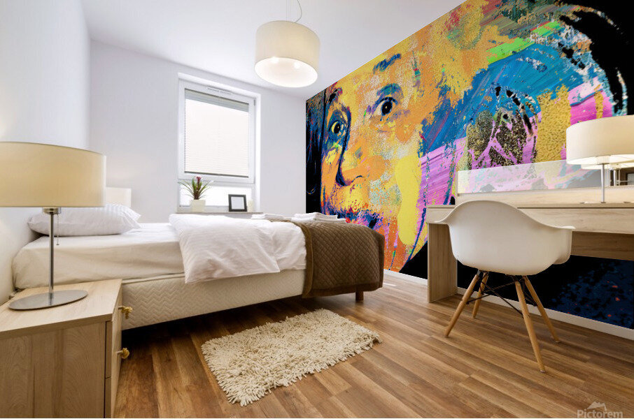 Einstein  Mural print